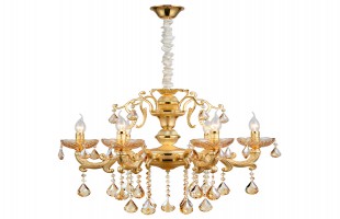 Chandelier and Cornice Installation